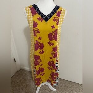 Matilda Jane Dress Women’s Rayon Floral Embroidered Lace Bohemian XS